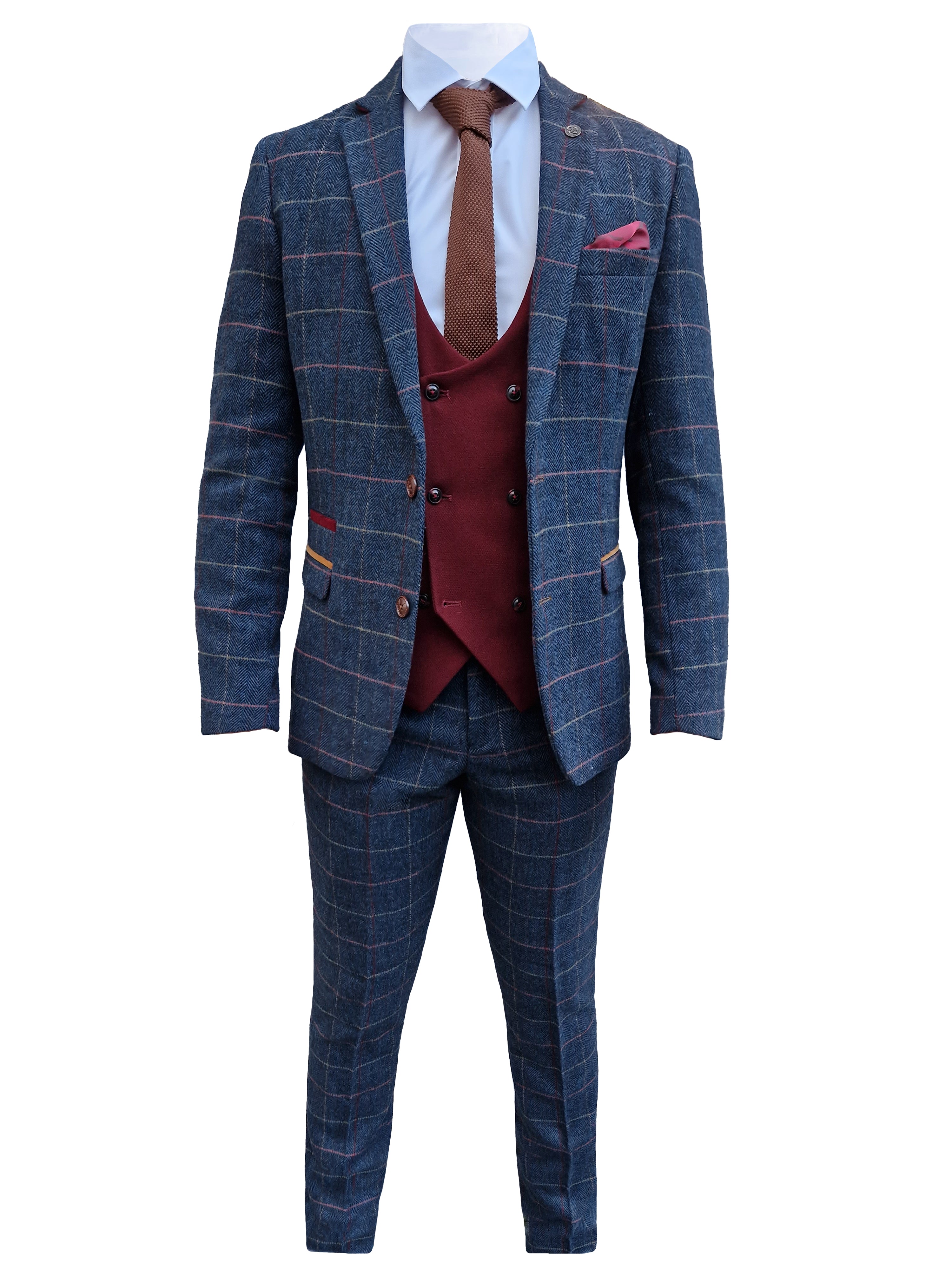 3-Piece Men's Suit Tweed Eton - Mix & Match
