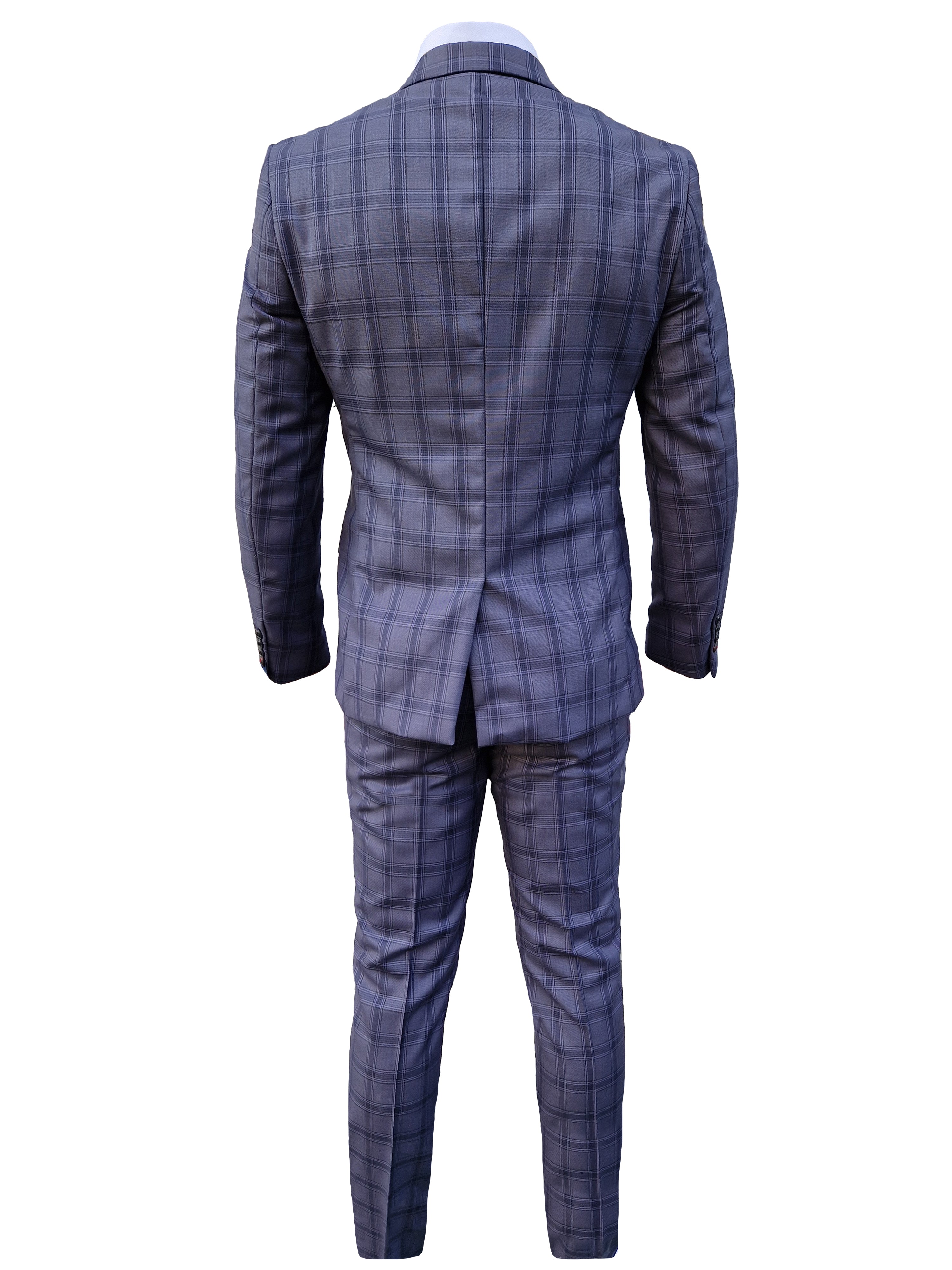 3-piece men's suit Jose Grey - Mix and Match