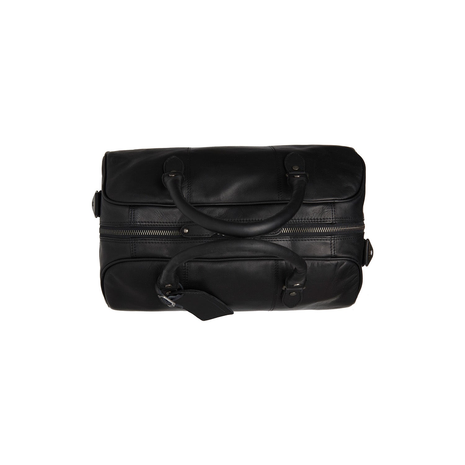 Leather Weekend Bag - The Chesterfield Brand Liam Black