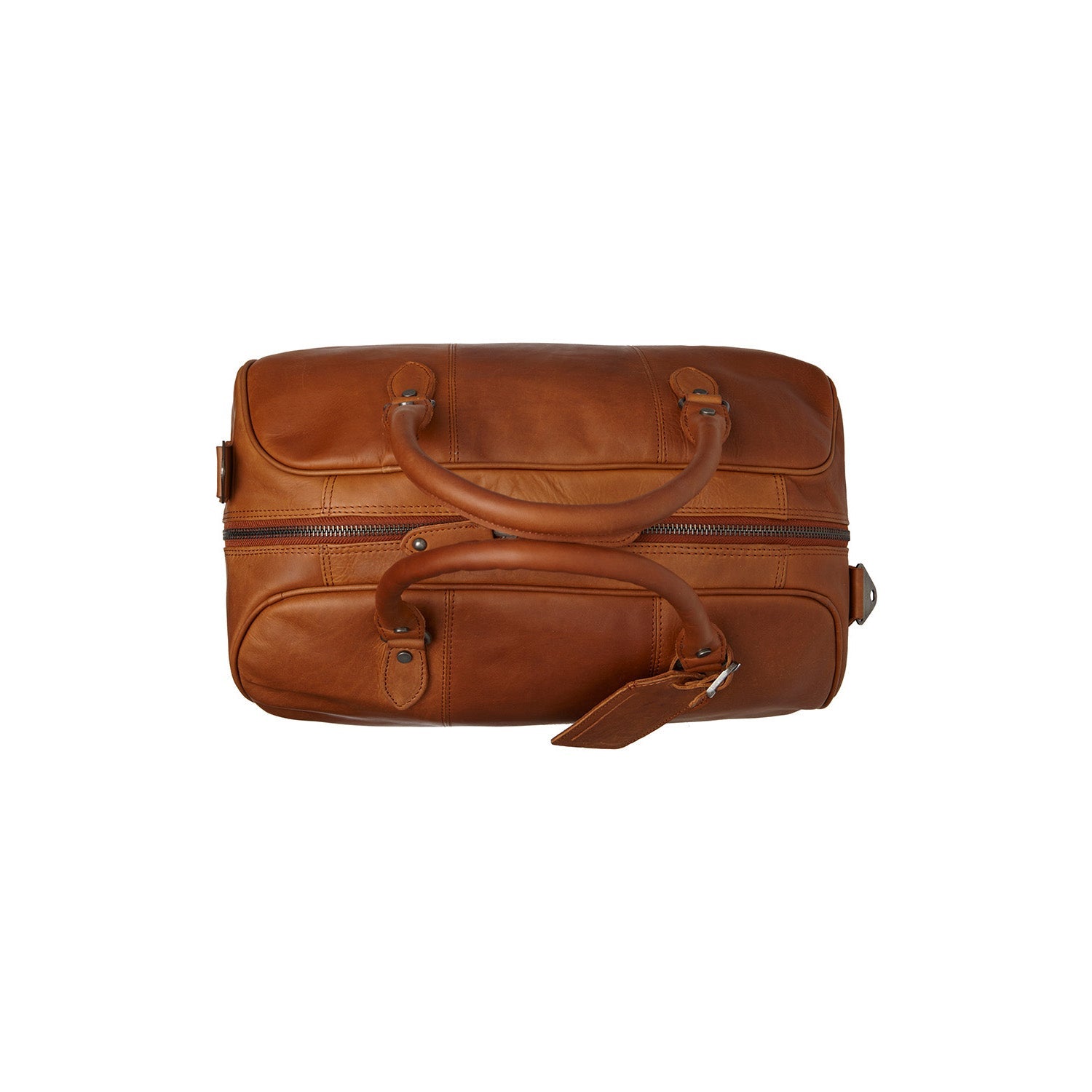 Leather Weekend Bag - The Chesterfield Brand Liam Cognac