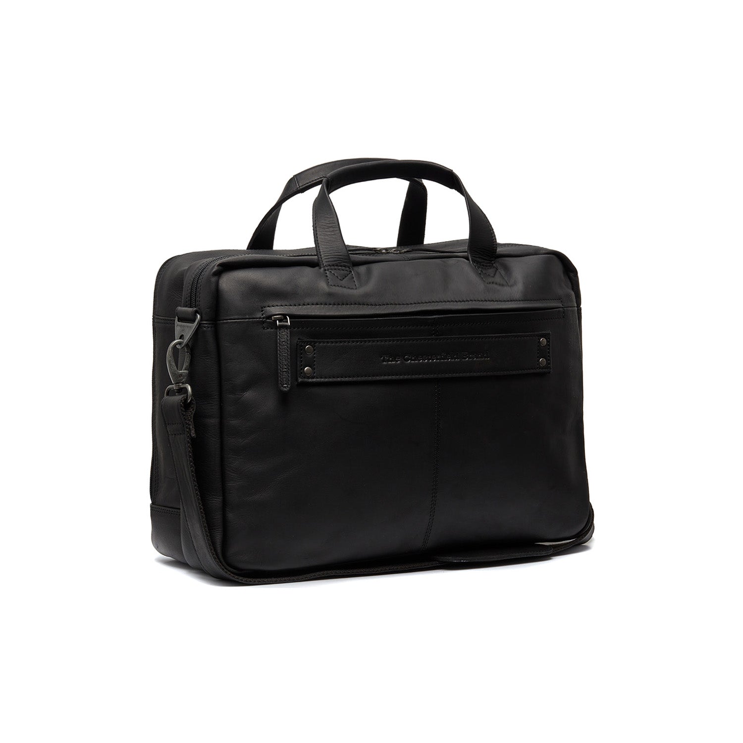 Leather Laptop Bag - The Chesterfield Brand Ryan Black