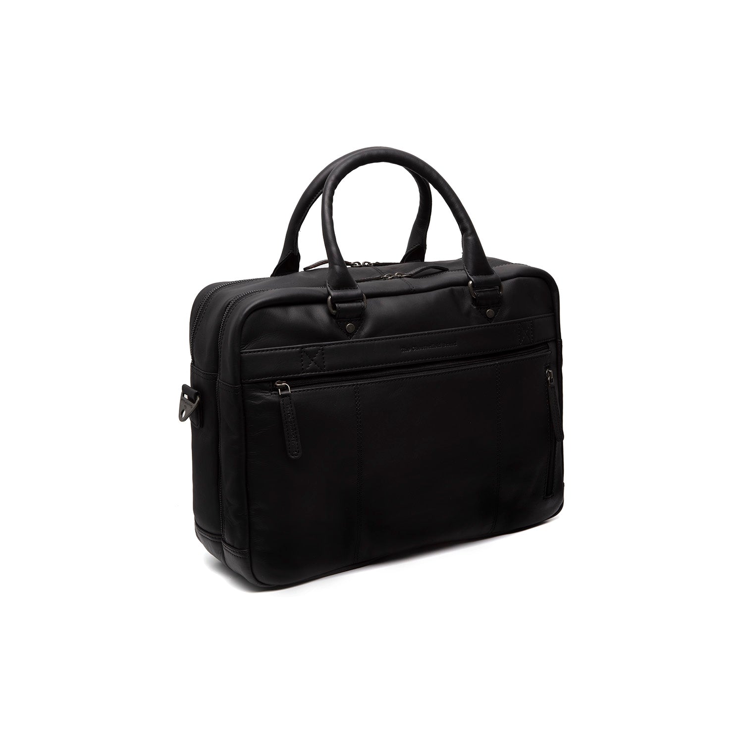Leather Laptop Bag - The Chesterfield Brand Boston Black