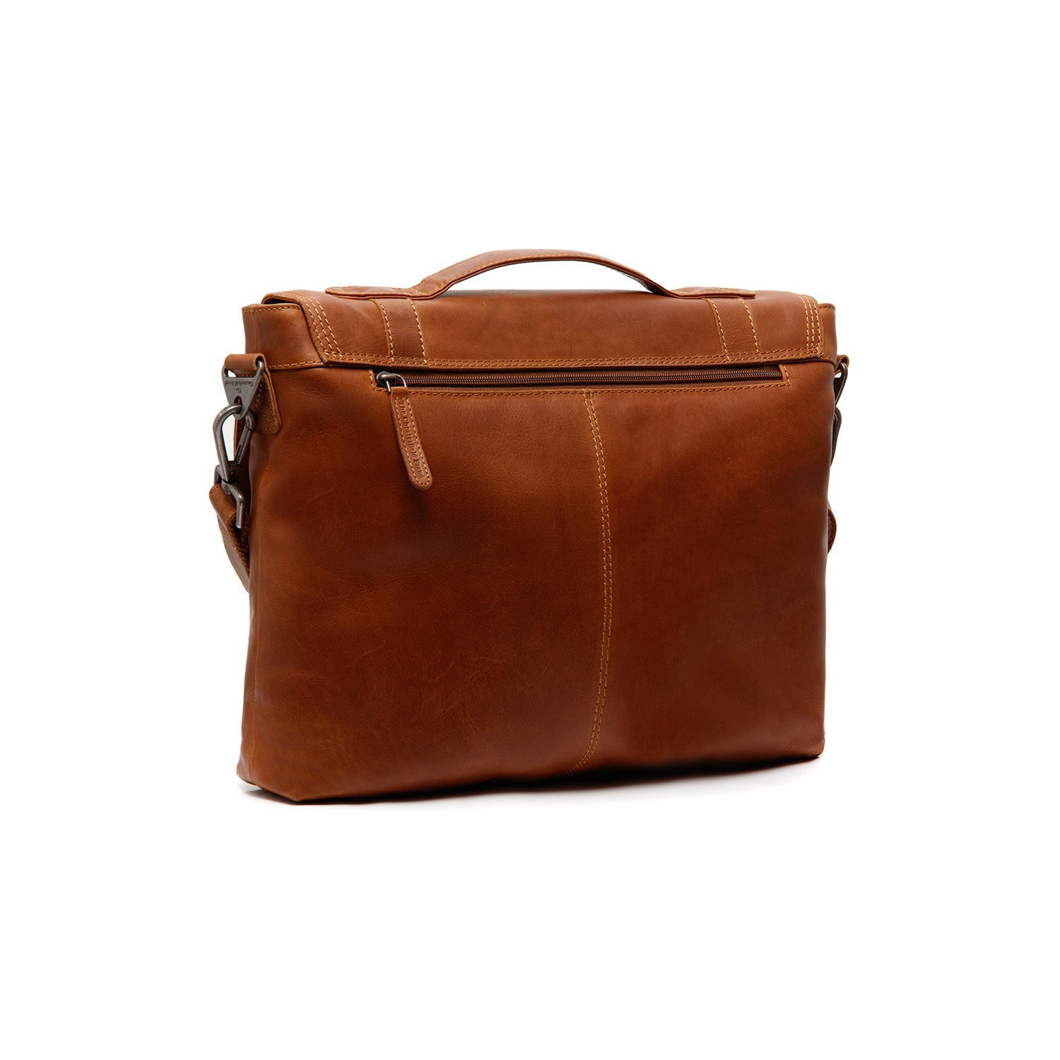 Leather Laptop Bag - The Chesterfield Brand Veneto Cognac