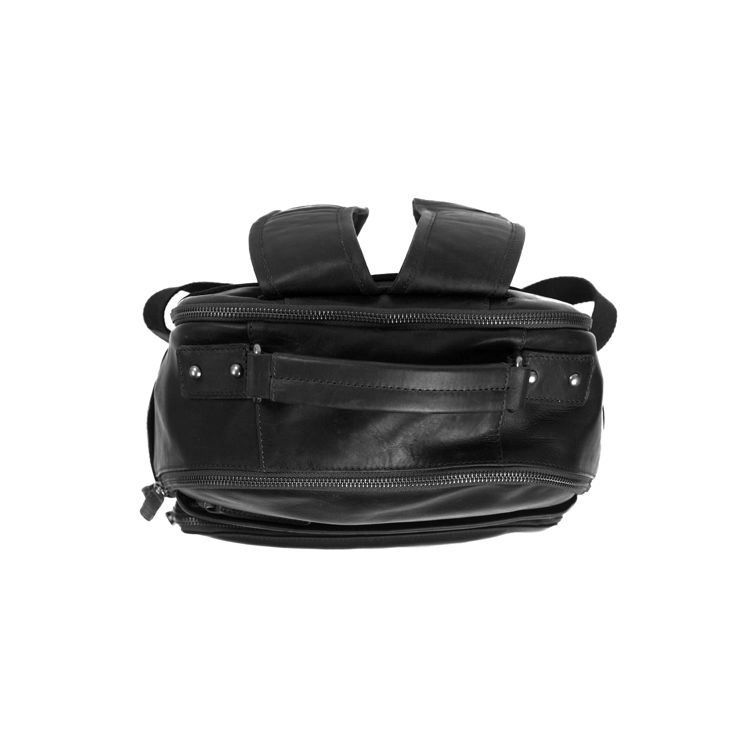 Leather Backpack - The Chesterfield Brand Austin Black
