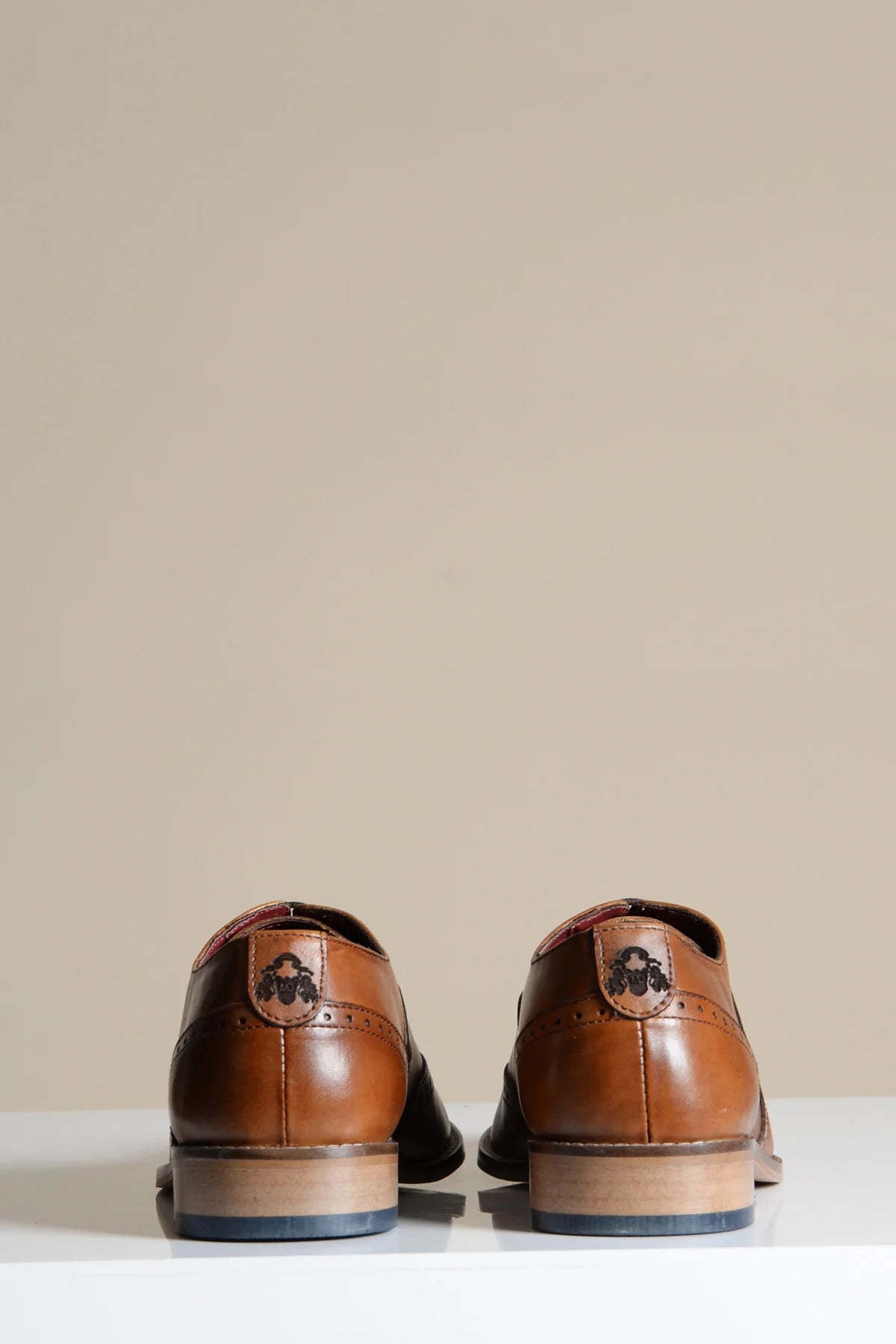 Brown leather shoes, Marc Darcy Dawson - Wingtip brogue