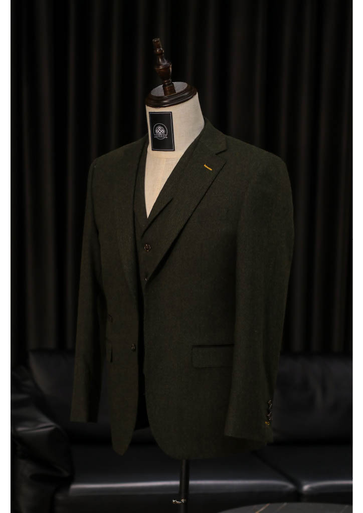 TAVERNY Chief - Men's Three-Piece Suit Gentleman Navy