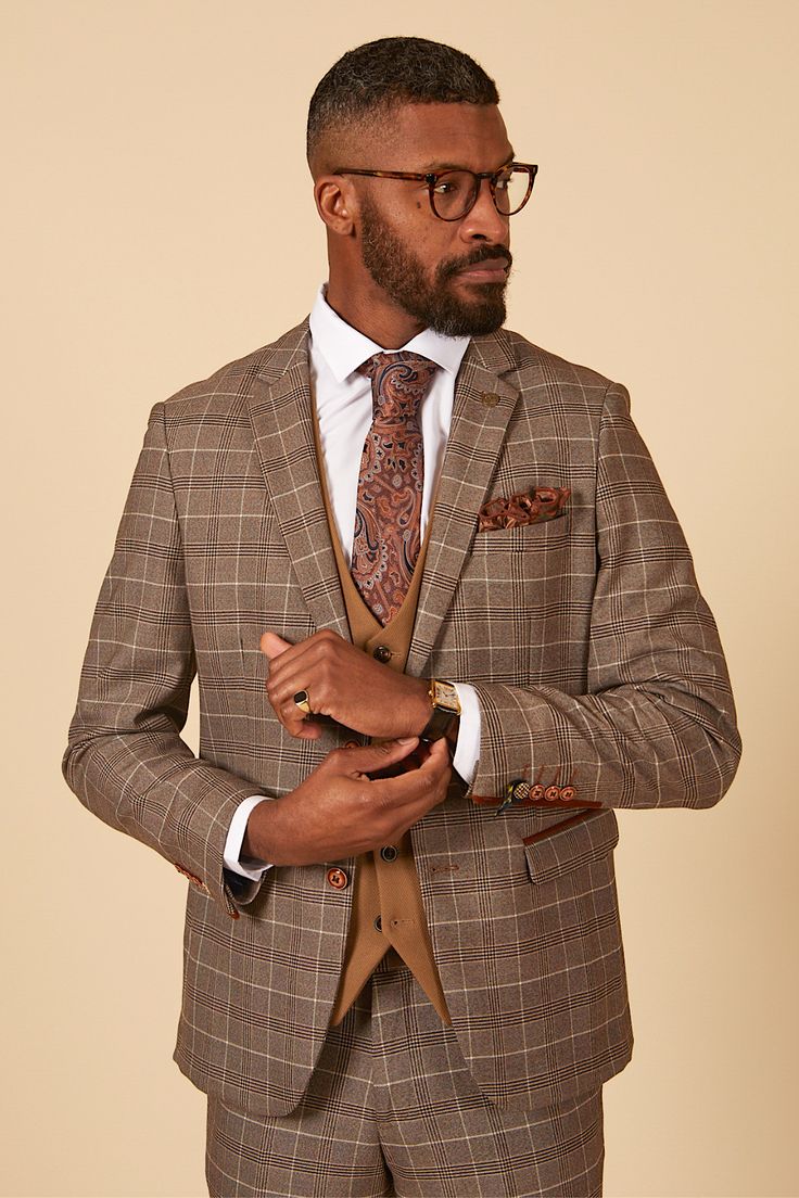 Three-Piece Suit Ray tan Mix and Match - Marc Darcy