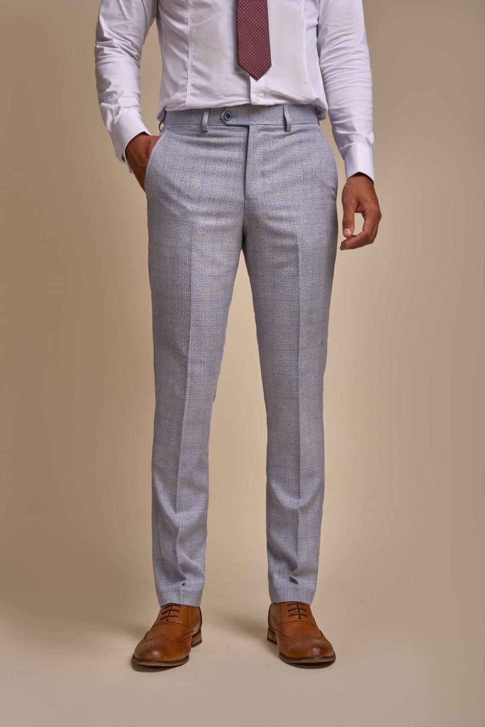 3-piece suit Cavani Caridi Sky blue Mix and Match
