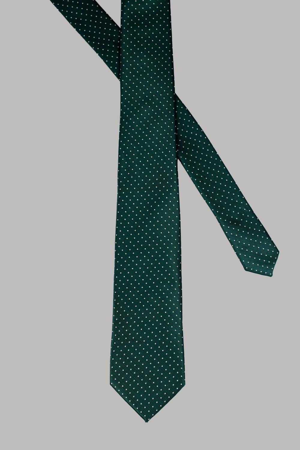 Necktie Set Olive Green Dots - Cavani