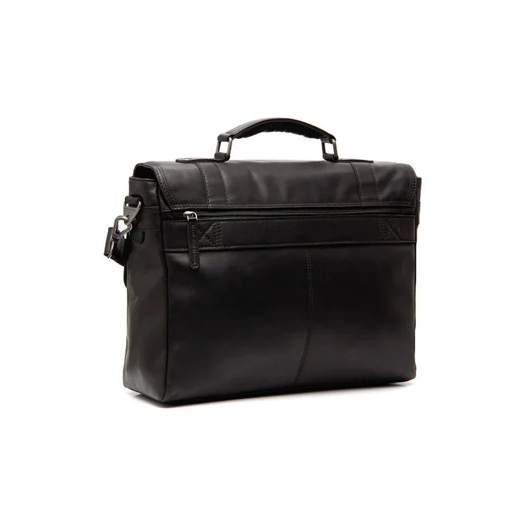 Leather Laptop Bag - The Chesterfield Brand Imperia Black