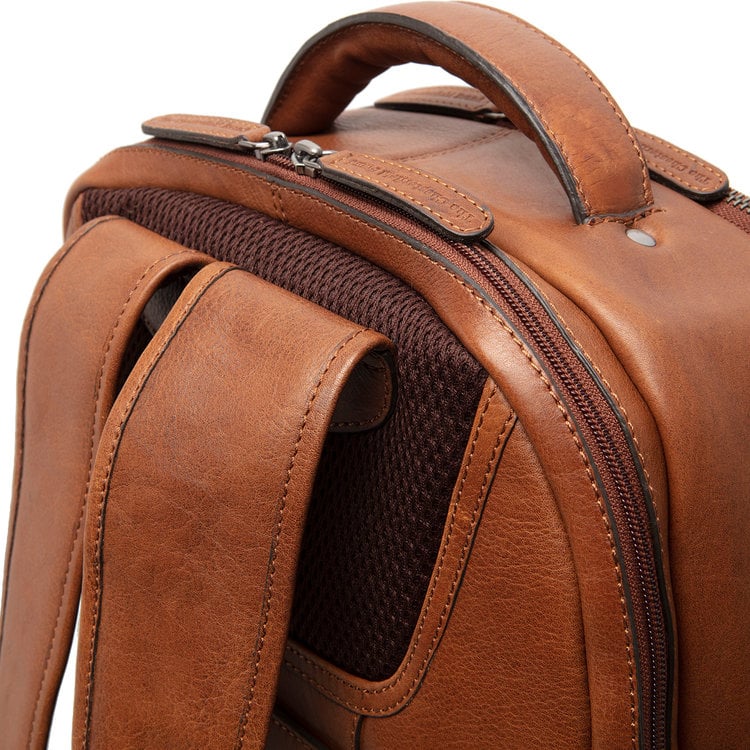 Leather Backpack - The Chesterfield Brand Tokyo Cognac