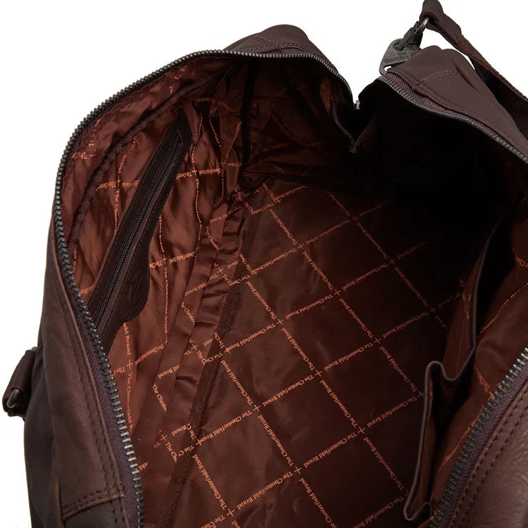 Leather Weekend Bag - The Chesterfield Brand Melbourne Brown