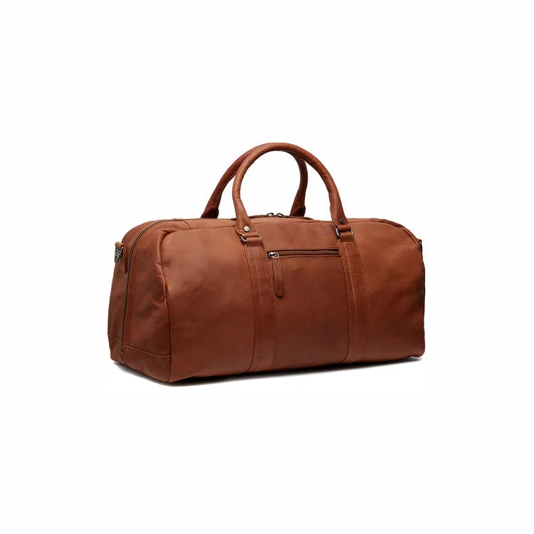 Leather Weekend Bag - The Chesterfield Brand Melbourne Cognac