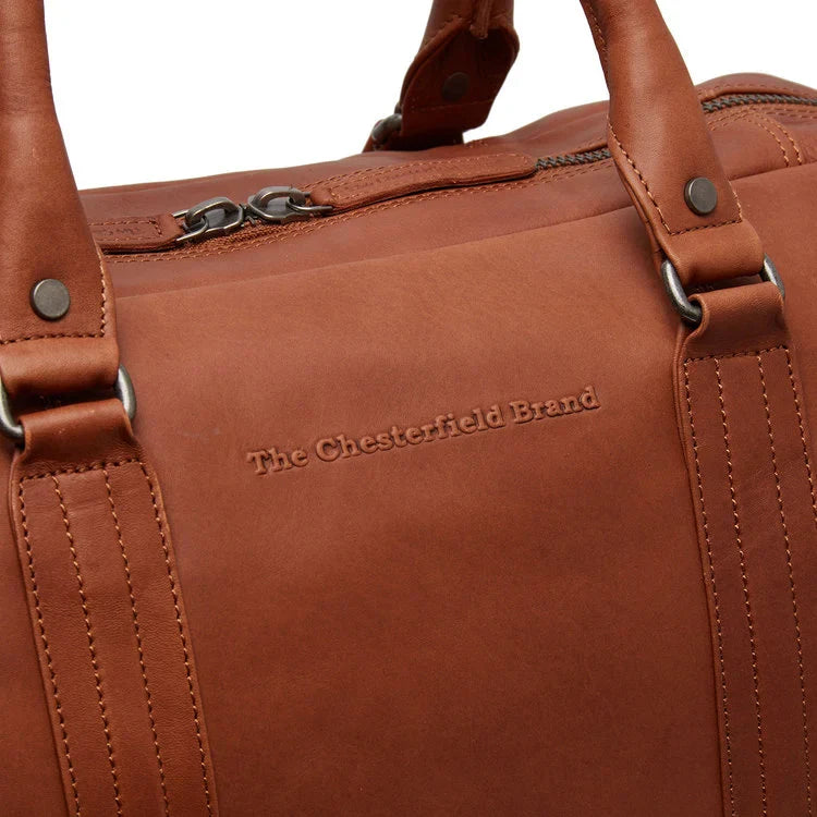 Leather Weekend Bag - The Chesterfield Brand Perth Cognac
