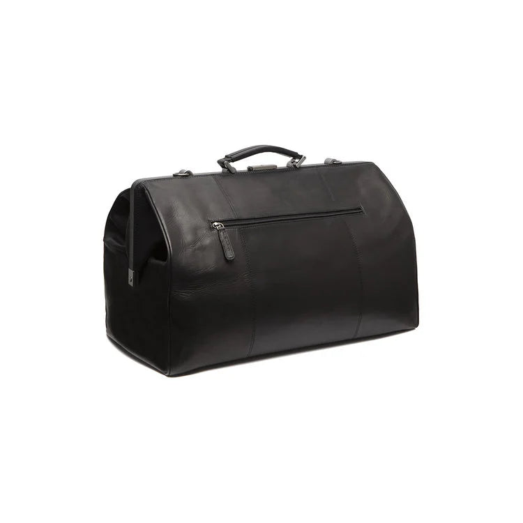 Leather Weekend Bag - The Chesterfield Brand Corfu Black