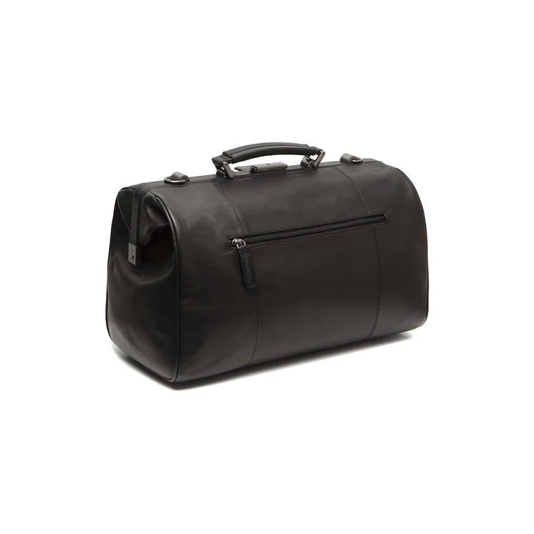 Leather Weekend Bag - The Chesterfield Brand Texel Black