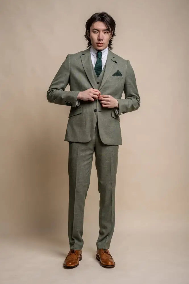 Driedelig kostuum Cavani Sage slim fit suit - driedelig pak