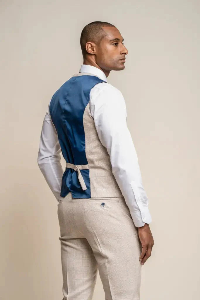 Men's Suit Beige - Cavani Caridi